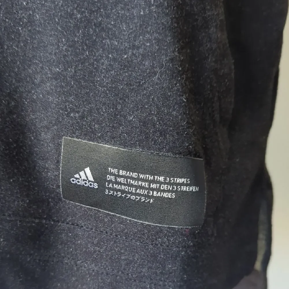 adidas TKO Hoodie Black Sleeveless Performance Size Small